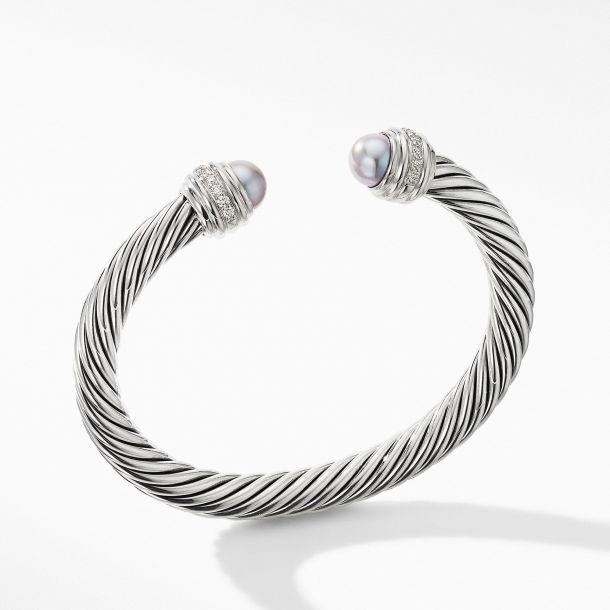 David yurman cable online bracelet with diamonds