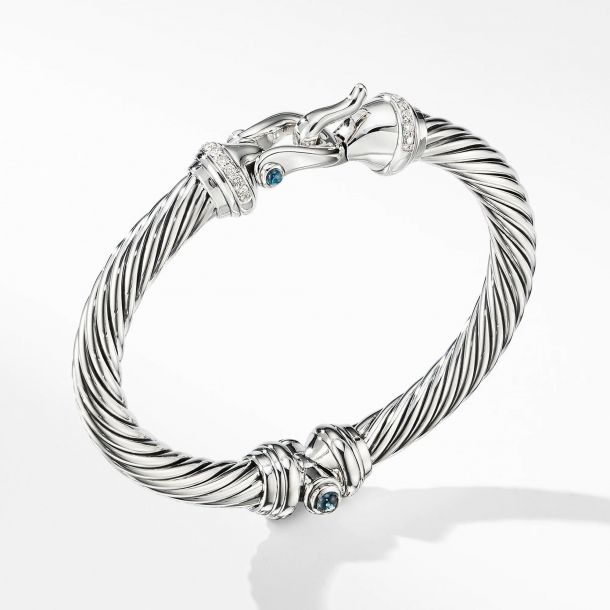 David yurman buckle bracelet 7mm hotsell