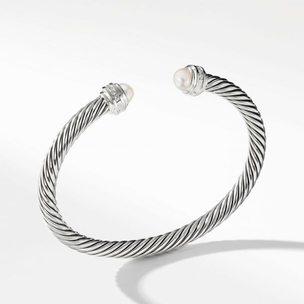 David yurman pearl bracelet 5mm deals