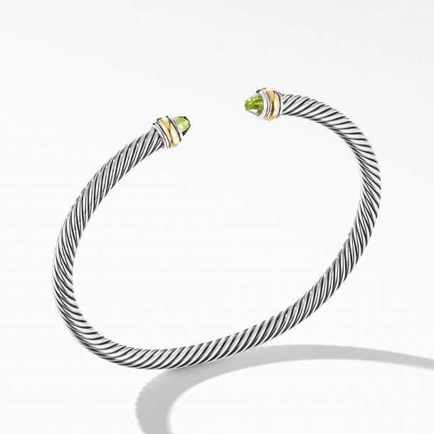 David yurman peridot cable bracelet sale