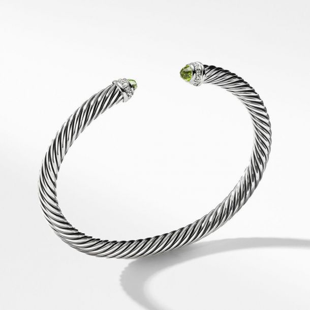 David yurman peridot cable bracelet store