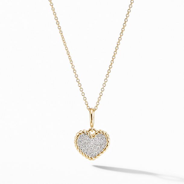David yurman diamond heart necklace hotsell