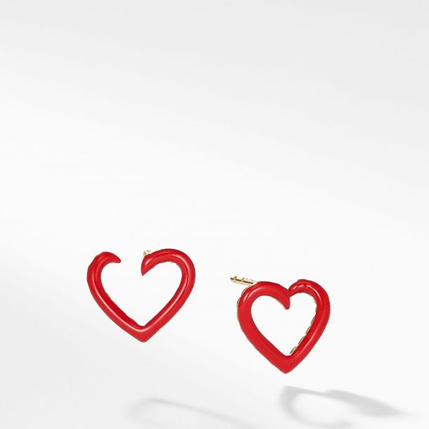 David yurman cable heart shop earrings
