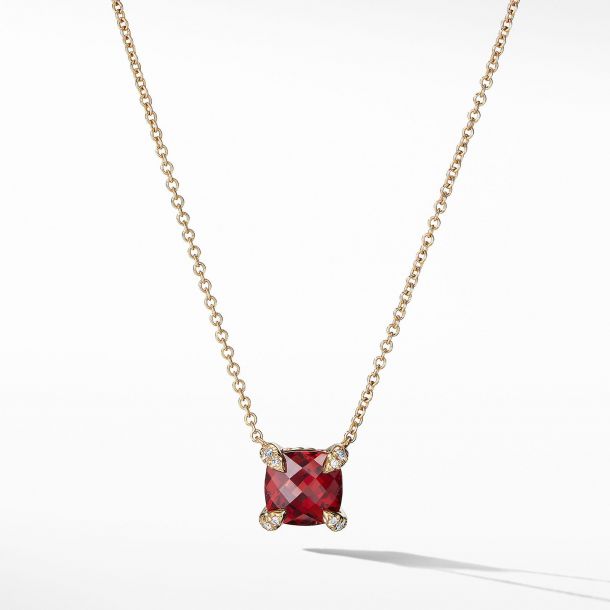 David yurman cheap garnet pendant