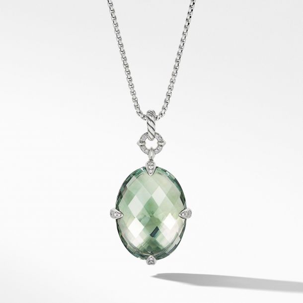 David yurman sales prasiolite pendant