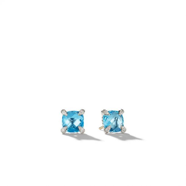 Chatelaine stud earrings hot sale