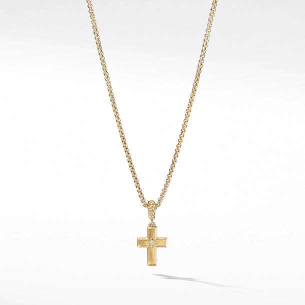 David yurman diamond cross discount