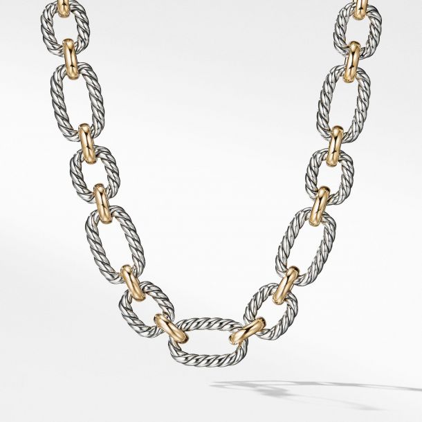 David yurman cushion link necklace new arrivals