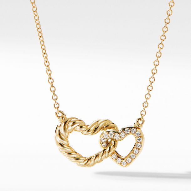 David yurman continuance heart necklace hot sale