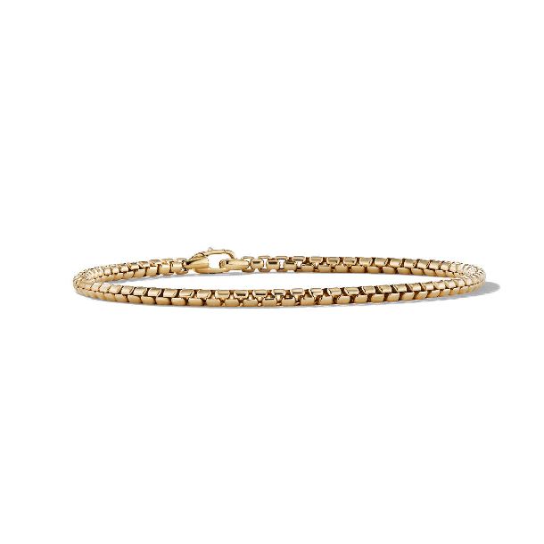 David Yurman DY Bel Aire Chain Bracelet in 18K Yellow Gold