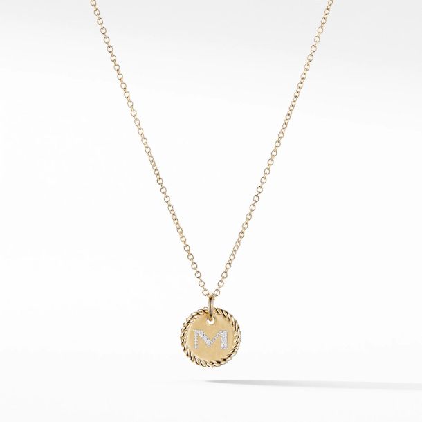 David yurman m necklace online