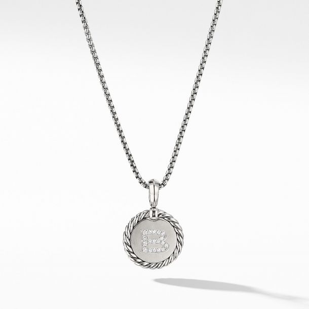 B shop charm necklace