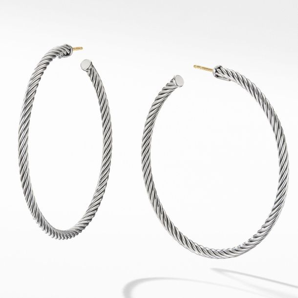 David yurman cable classics large hoop earrings store