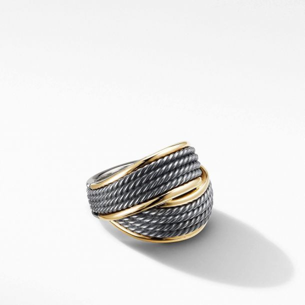 David yurman origami crossover ring hotsell