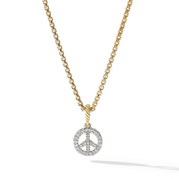 David yurman peace sign necklace sale