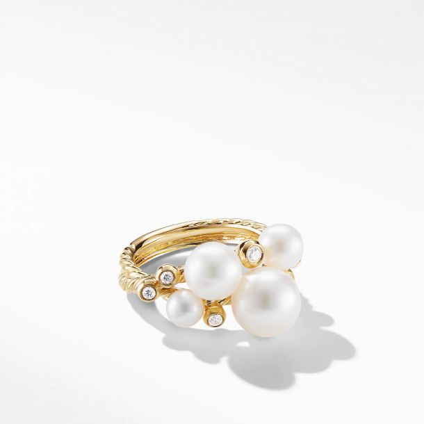 David yurman pearl cluster ring deals