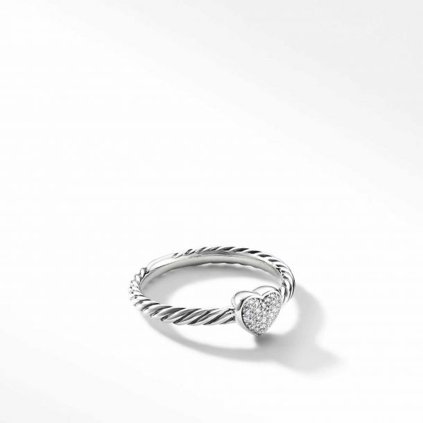 David yurman sales petite pave ring