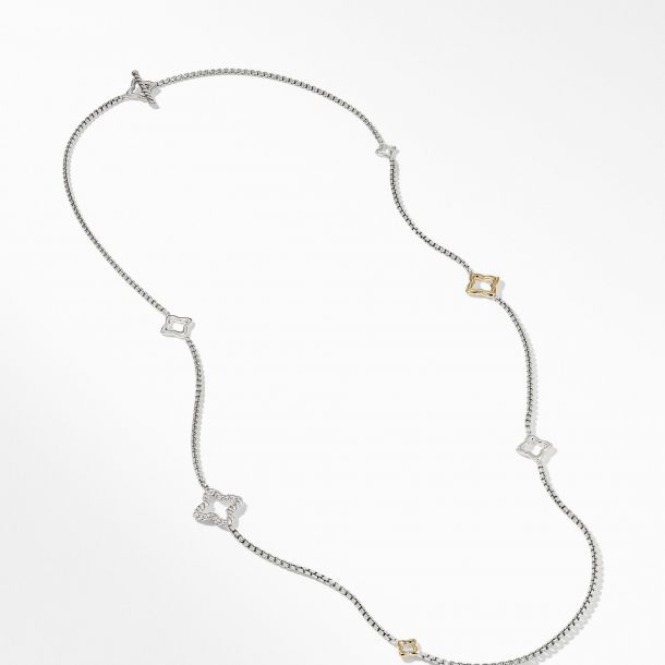 David yurman quatrefoil chain necklace hot sale