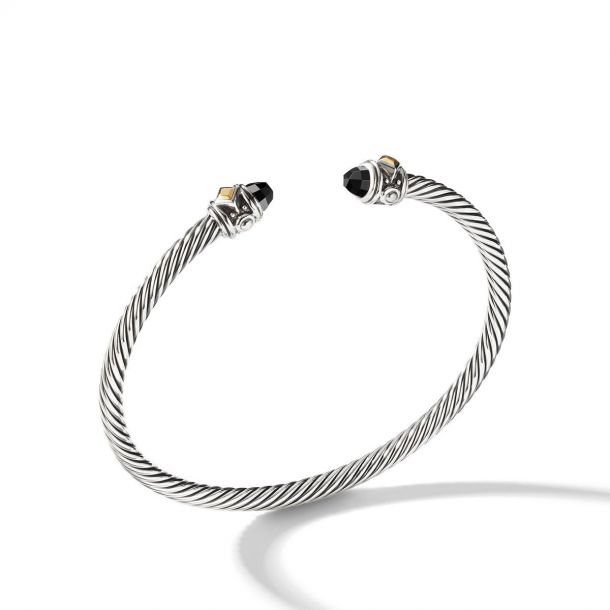 David Yurman yellow Onyx offers Cable Bracelet