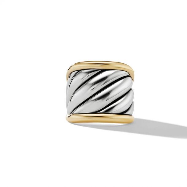 Yurman top cable ring