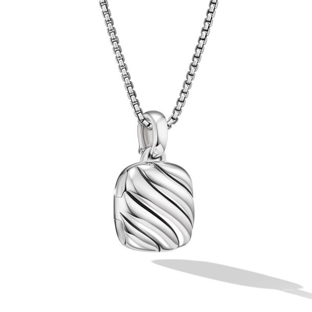 David yurman square necklace deals