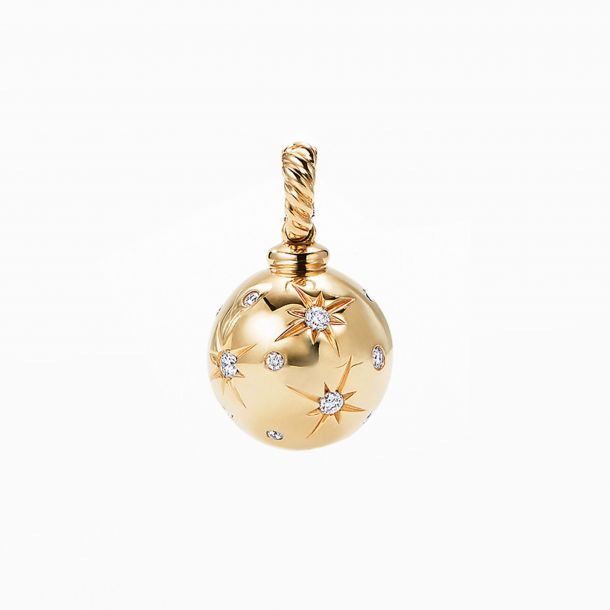 David Yurman Solari Pendant with Diamonds in 18k Gold