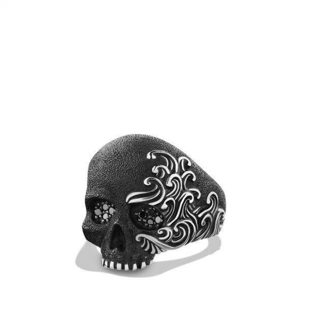David yurman hotsell waves skull ring