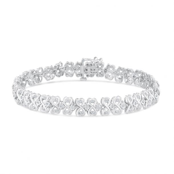 Infinity tennis clearance bracelet