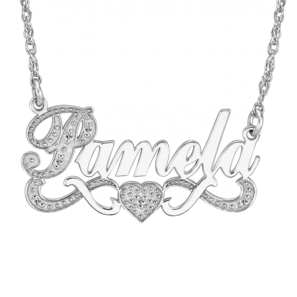 Alison font necklace store