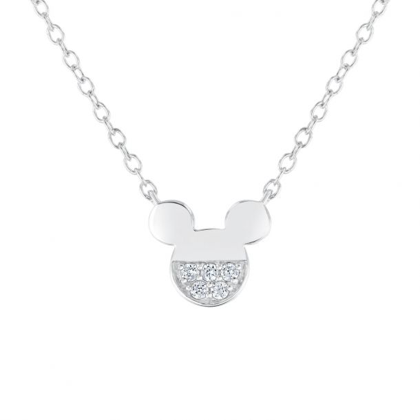 Mickey mouse diamond pendant top