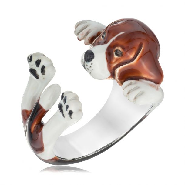 Dog fever enamel rings online