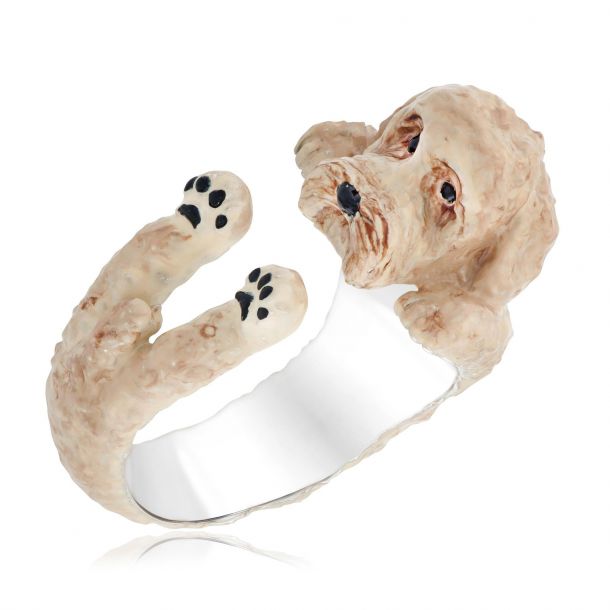 Dog fever enamel rings sales