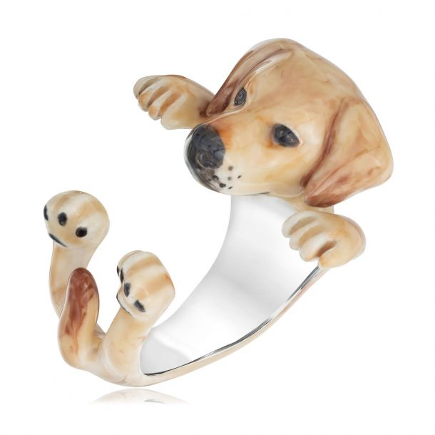 Dog fever enamel rings new arrivals