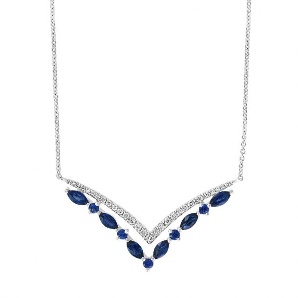 Effy blue sapphire necklace best sale