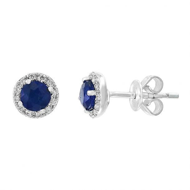 Effy blue best sale sapphire earrings