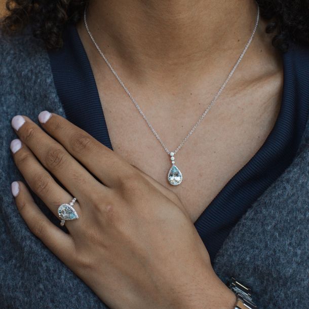 Effy aquamarine necklace on sale