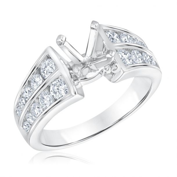 Semi set ring mounts online
