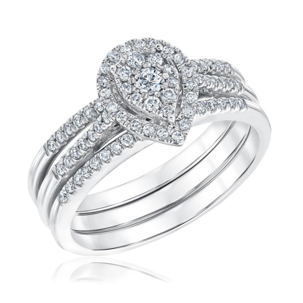 Three piece bridal set shop