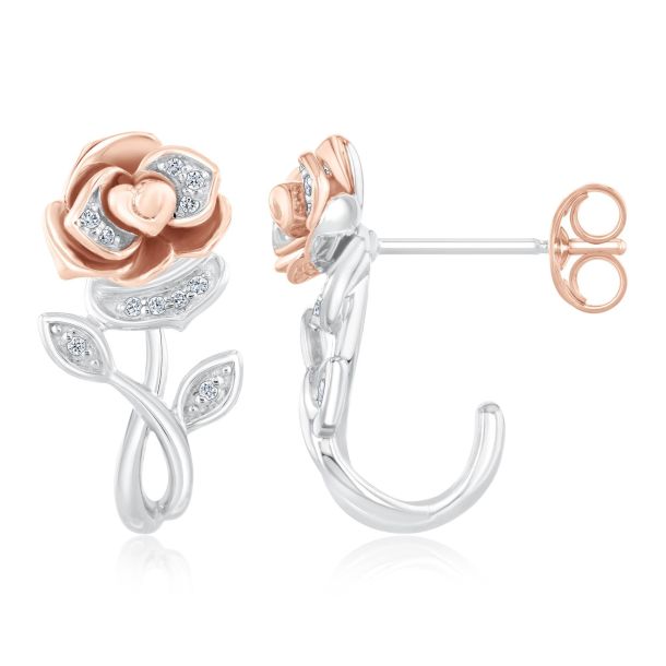 Disney rose earrings outlet