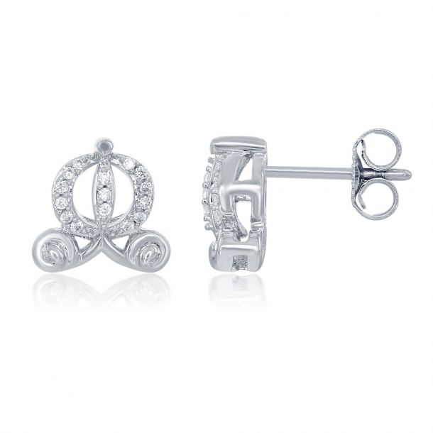 Disney new arrivals diamond earrings
