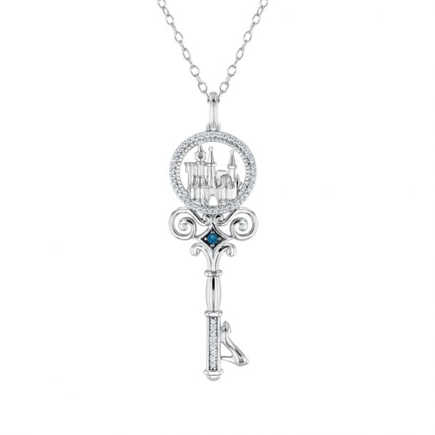 Cinderella key necklace sale