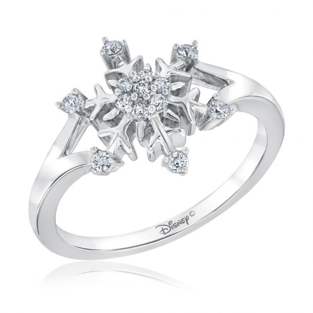 Disney snowflake hotsell ring
