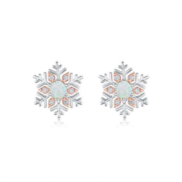 Elsa sales snowflake earrings