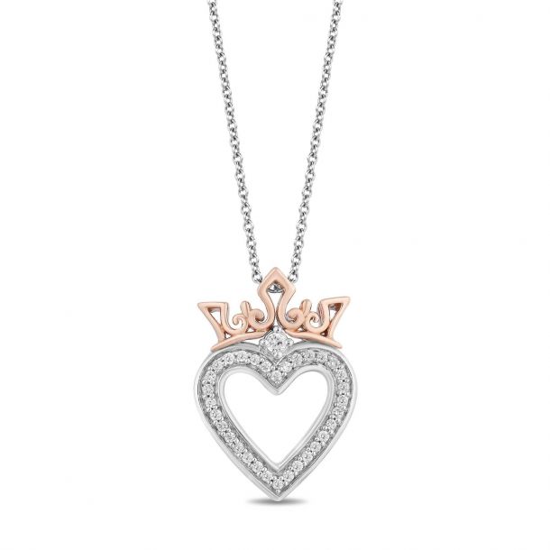 Disney hotsell heart necklace