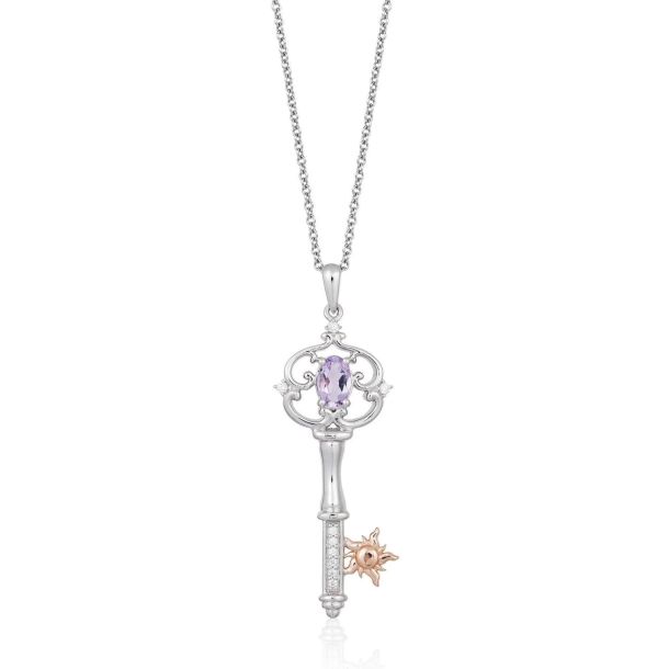 Enchanted disney rapunzel necklace sale