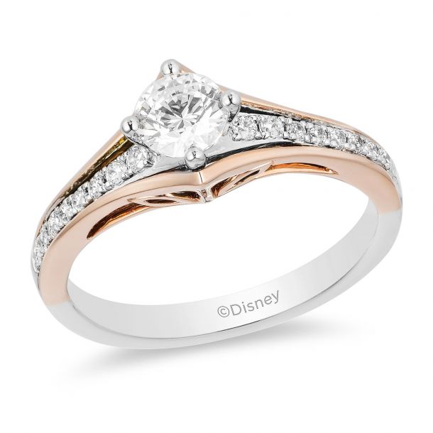 Disney engagement cheap rings aurora