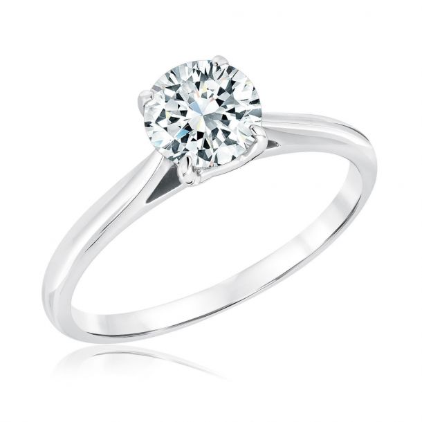1ct solitaire diamond ring white new arrivals gold