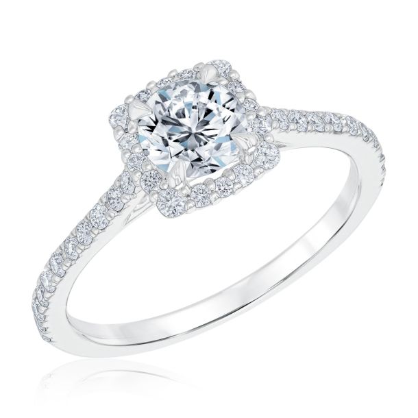 Forevermark halo engagement ring hot sale
