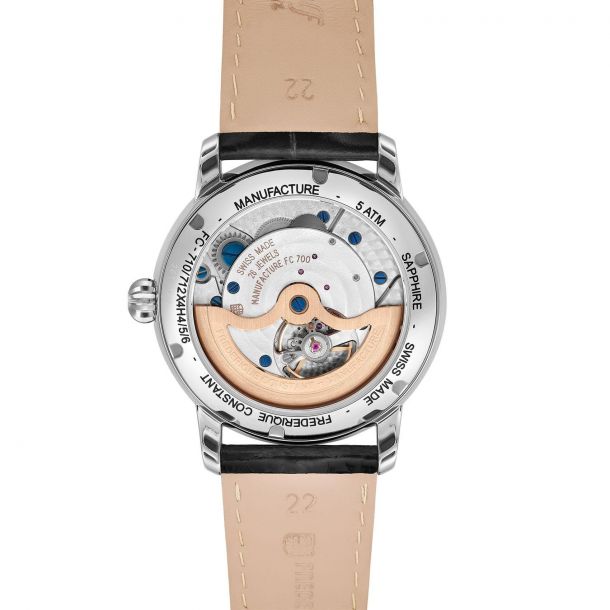 【超ポイントバック祭】 Frederique Constant Classic Moonphase Manufacture Black 時計