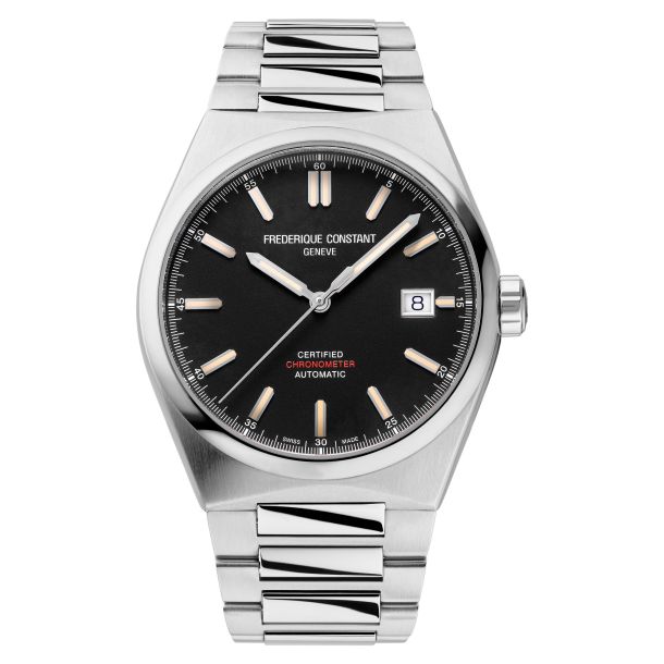 Frederique Constant Highlife Automatic COSC Black Dial Stainless